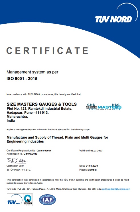 ISO Certification